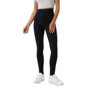 Jack Wills Womens/Ladies Toni Denim Skinny Jeans / Solid Black